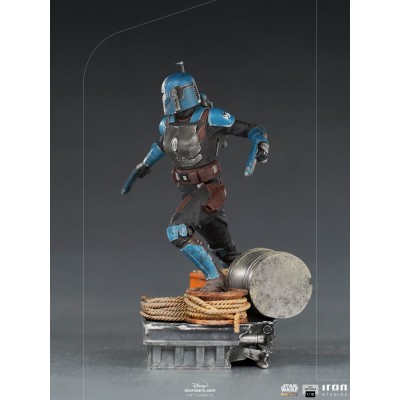 STAR WARS THE MANDALORIAN BO-KATAN KRYZE BDS ART SCALE 1/10 STATUA FIGURE IRON STUDIOS