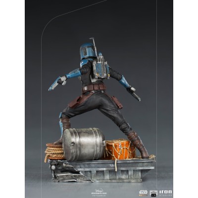 STAR WARS THE MANDALORIAN BO-KATAN KRYZE BDS ART SCALE 1/10 STATUA FIGURE IRON STUDIOS