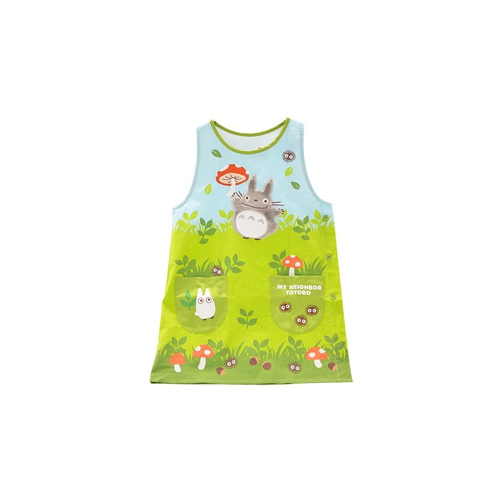 STUDIO GHIBLI MY NEIGHBOR TOTORO MUSHROOMS APRON
