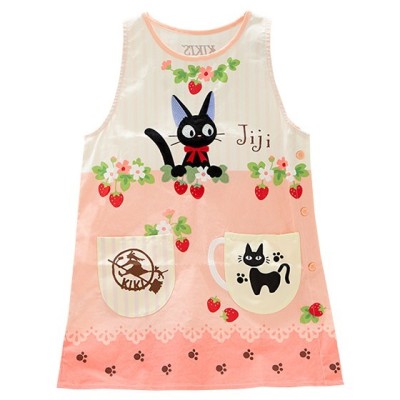 STUDIO GHIBLI KIKIS' DELIVERY SERVICE JIJI STRAWBERRIES APRON