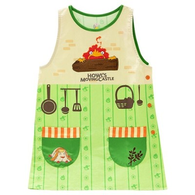 STUDIO GHIBLI HOWL'S MOVING CASTLE CALCIFER APRON