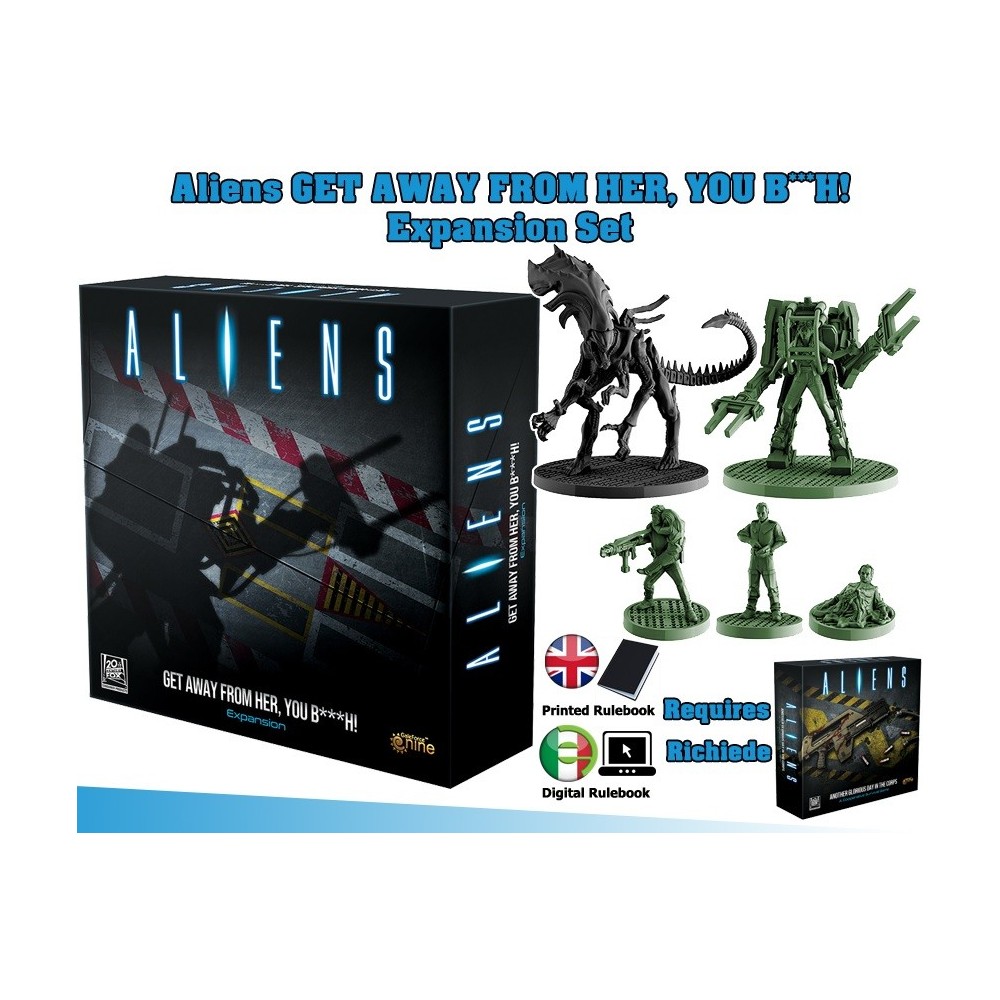 GF9-BATTLEFRONT ALIENS GET AWAY FROM HER YOU B***H ESPANSION SET BOARDGAME