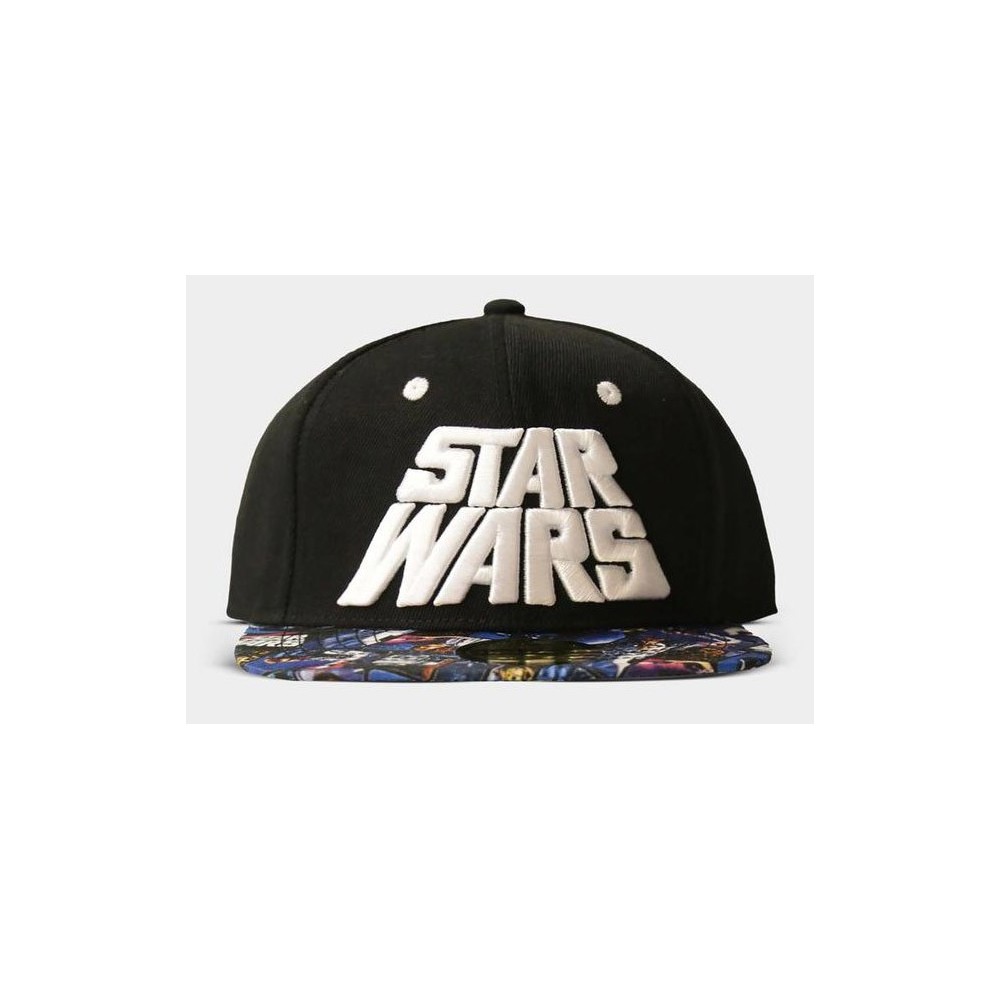 DIFUZED BASEBALL CAP STAR WARS PRINT POSTER