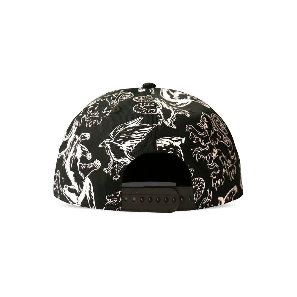 CAPPELLO BASEBALL CAP HARRY POTTER ANIMALI CASATE DIFUZED