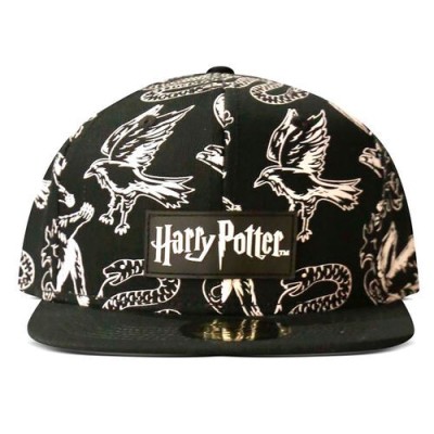CAPPELLO BASEBALL CAP HARRY POTTER ANIMALI CASATE DIFUZED