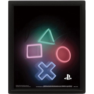 PLAYSTATION PLAY LENTICULAR 3D POSTER 25X20CM PYRAMID INTERNATIONAL