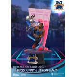 D-STAGE SPACE JAM 2 A NEW LEGACY BUGS BUNNY AND LEBRON JAMES STATUA FIGURE DIORAMA BEAST KINGDOM