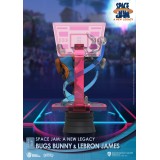 D-STAGE SPACE JAM 2 A NEW LEGACY BUGS BUNNY AND LEBRON JAMES STATUA FIGURE DIORAMA BEAST KINGDOM