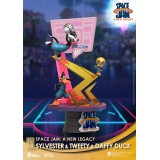 D-STAGE SPACE JAM 2 A NEW LEGACY SILVESTRO TITTI E DAFFY DUCK STATUA FIGURE DIORAMA BEAST KINGDOM