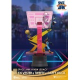 D-STAGE SPACE JAM 2 A NEW LEGACY SILVESTRO TITTI E DAFFY DUCK STATUA FIGURE DIORAMA BEAST KINGDOM