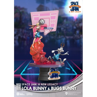 D-STAGE SPACE JAM 2 A NEW LEGACY LOLA AND BUGS BUNNY STATUA FIGURE DIORAMA BEAST KINGDOM