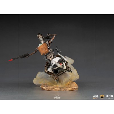 THE MANDALORIAN IG-11 AND THE CHILD BDS ART SCALE 1/10 STATUA FIGURE IRON STUDIOS