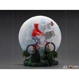 IRON STUDIOS E.T. THE EXTRA-TERRESTRIAL AND ELLIOT BDS ART SCALE DELUXE 1/10 STATUE FIGURE