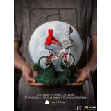 E.T. THE EXTRA-TERRESTRIAL AND ELLIOT BDS ART SCALE DELUXE 1/10 STATUA FIGURE IRON STUDIOS