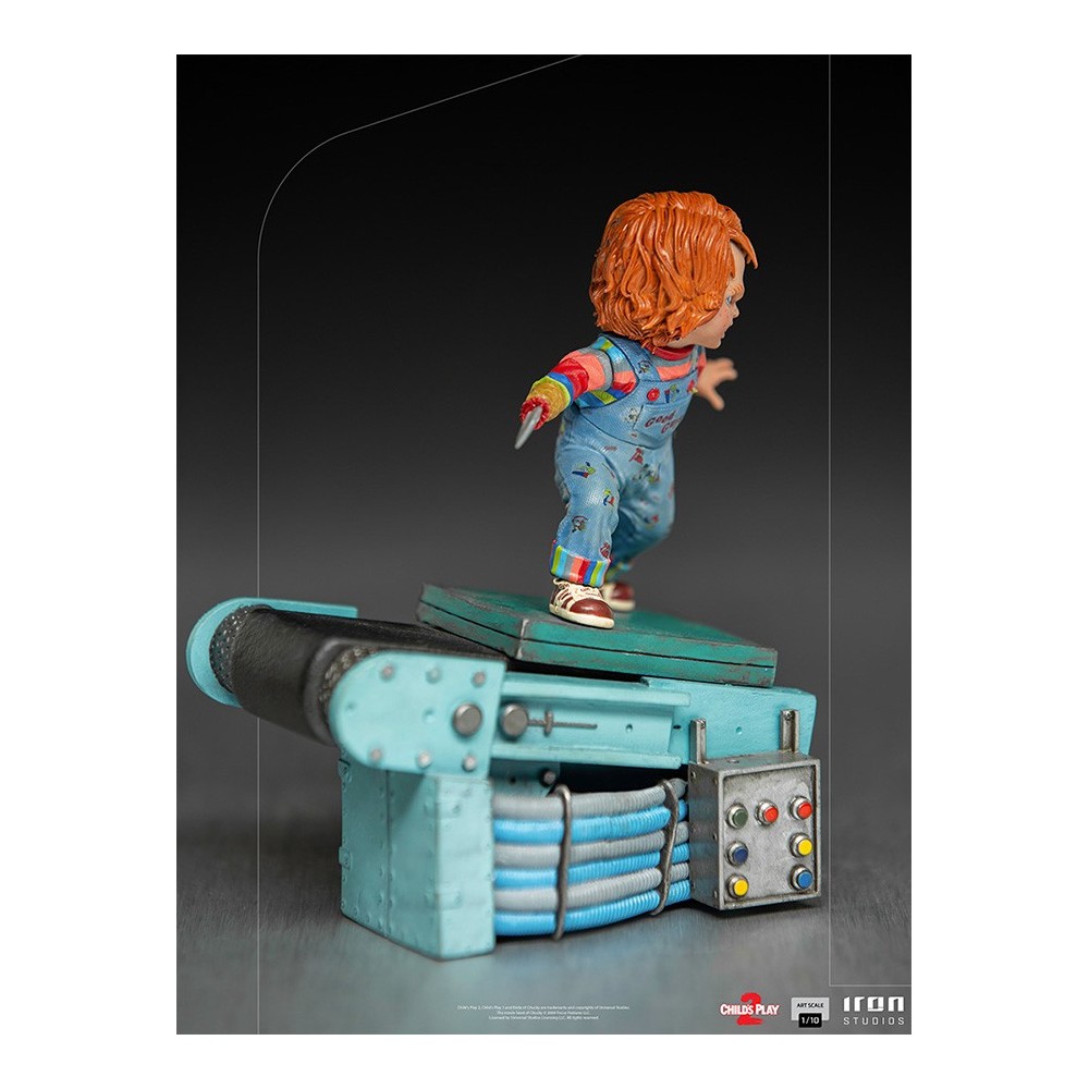 CHILD'S PLAY 2 CHUCKY BDS ART SCALE 1/10 STATUA FIGURE IRON STUDIOS