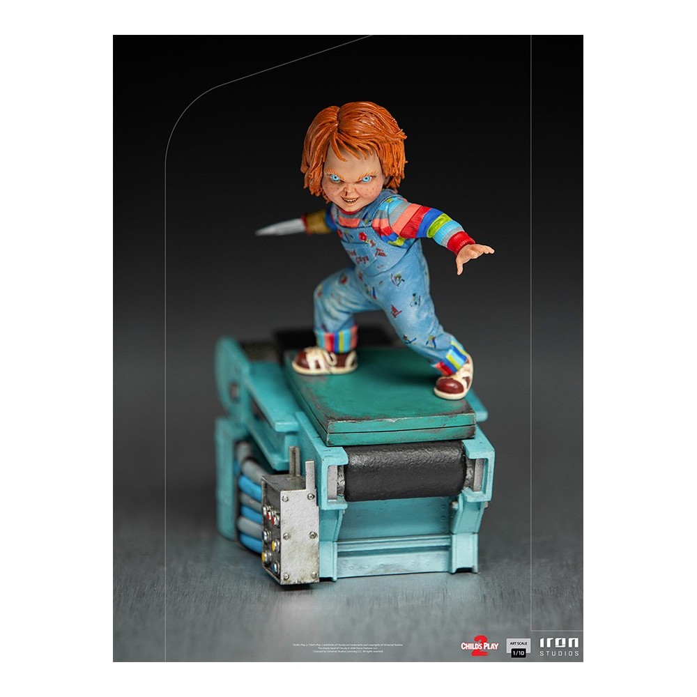 IRON STUDIOS CHILD'S PLAY 2 CHUCKY BDS ART SCALE 1/10 STATUE FIGURE
