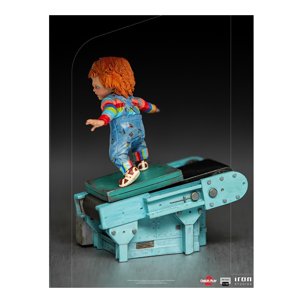 IRON STUDIOS CHILD'S PLAY 2 CHUCKY BDS ART SCALE 1/10 STATUE FIGURE