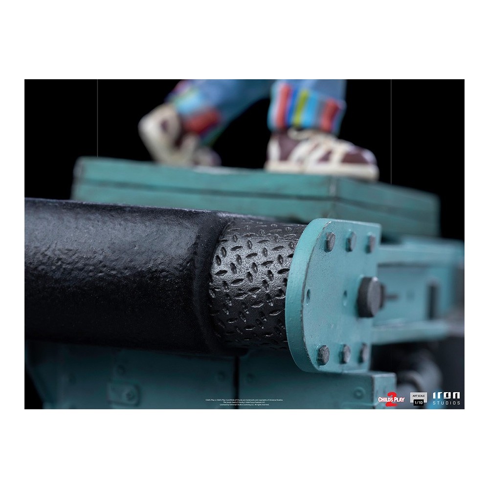 IRON STUDIOS CHILD'S PLAY 2 CHUCKY BDS ART SCALE 1/10 STATUE FIGURE