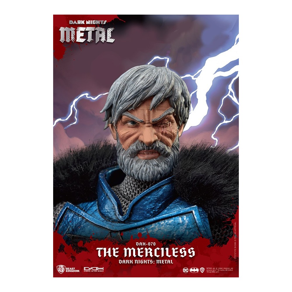 DC COMICS DARK KNIGHTS METAL BATMAN THE MERCILESS DAH-070 ACTION FIGURE BEAST KINGDOM
