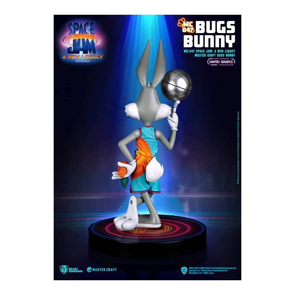 SPACE JAM 2 A NEW LEGACY BUGS BUNNY 43CM MASTER CRAFT STATUA BEAST KINGDOM