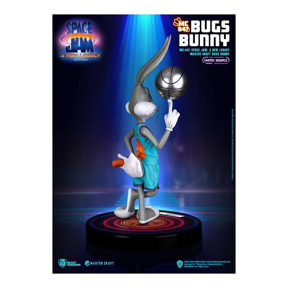 SPACE JAM 2 A NEW LEGACY BUGS BUNNY 43CM MASTER CRAFT STATUA BEAST KINGDOM