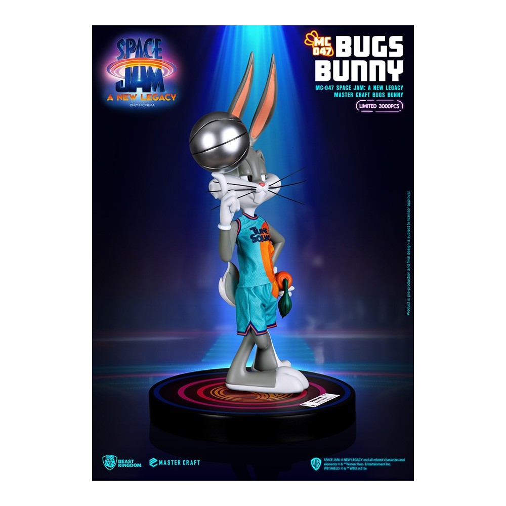 SPACE JAM 2 A NEW LEGACY BUGS BUNNY 43CM MASTER CRAFT STATUA BEAST KINGDOM