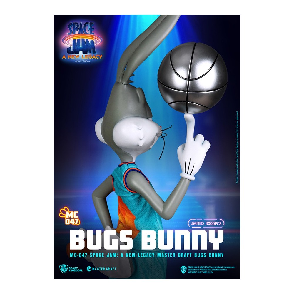 SPACE JAM 2 A NEW LEGACY BUGS BUNNY 43CM MASTER CRAFT STATUA BEAST KINGDOM