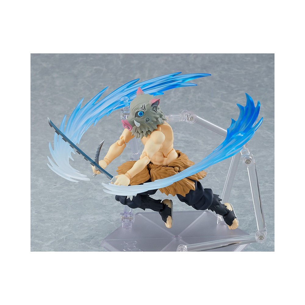 MAX FACTORY DEMON SLAYER INOSUKE HASHIBIRA DELUXE FIGMA ACTION FIGURE