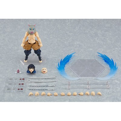 MAX FACTORY DEMON SLAYER INOSUKE HASHIBIRA DELUXE FIGMA ACTION FIGURE