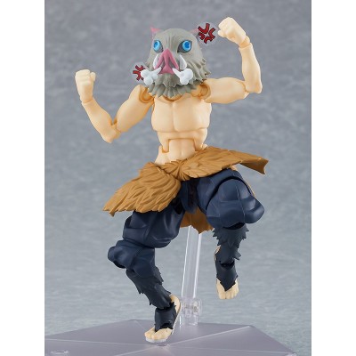 MAX FACTORY DEMON SLAYER INOSUKE HASHIBIRA DELUXE FIGMA ACTION FIGURE