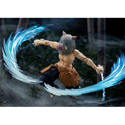 MAX FACTORY DEMON SLAYER INOSUKE HASHIBIRA DELUXE FIGMA ACTION FIGURE