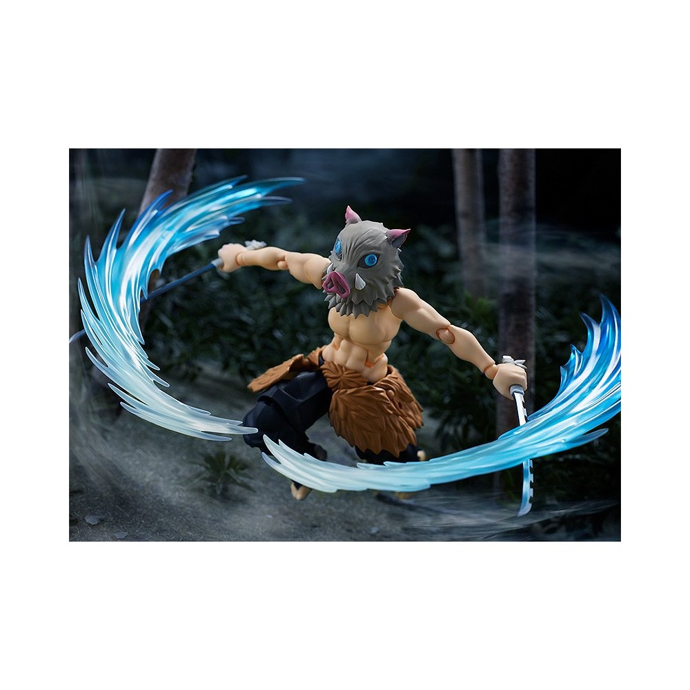 MAX FACTORY DEMON SLAYER INOSUKE HASHIBIRA DELUXE FIGMA ACTION FIGURE