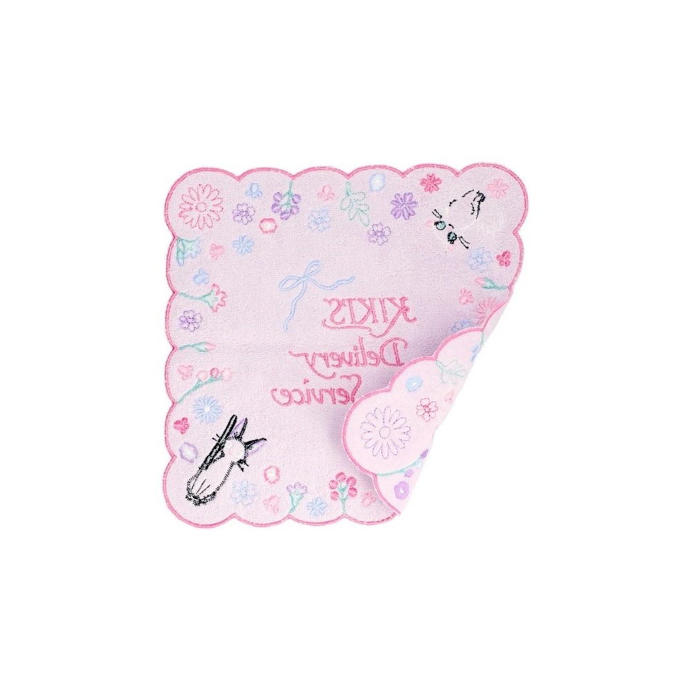 KIKI DELIVERY SERVICE JIJI AND LILY STUDIO GHIBLI MINI TOWEL ASCIUGAMANO 25X25CM STUDIO GHIBLI