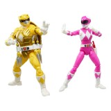 POWER RANGERS X TMNT MORPHED APRIL O'NEIL AND MORPHED MICHELANGELO ACTION FIGURE HASBRO
