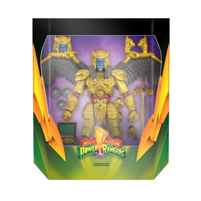 MIGHTY MORPHIN POWER RANGERS ULTIMATES GOLDAR ACTION FIGURE SUPER7