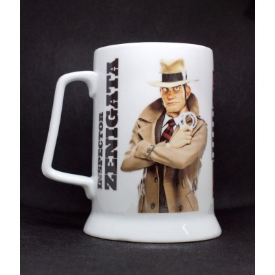 MINE LUPIN III THE FIRST 3D MOVIE INSPECTOR ZENIGATA CERAMIC TANKARD