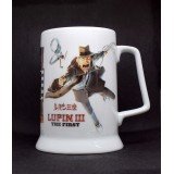 LUPIN III THE FIRST 3D MOVIE INSPECTOR ZENIGATA TANKARD BOCCALE IN CERAMICA MINE
