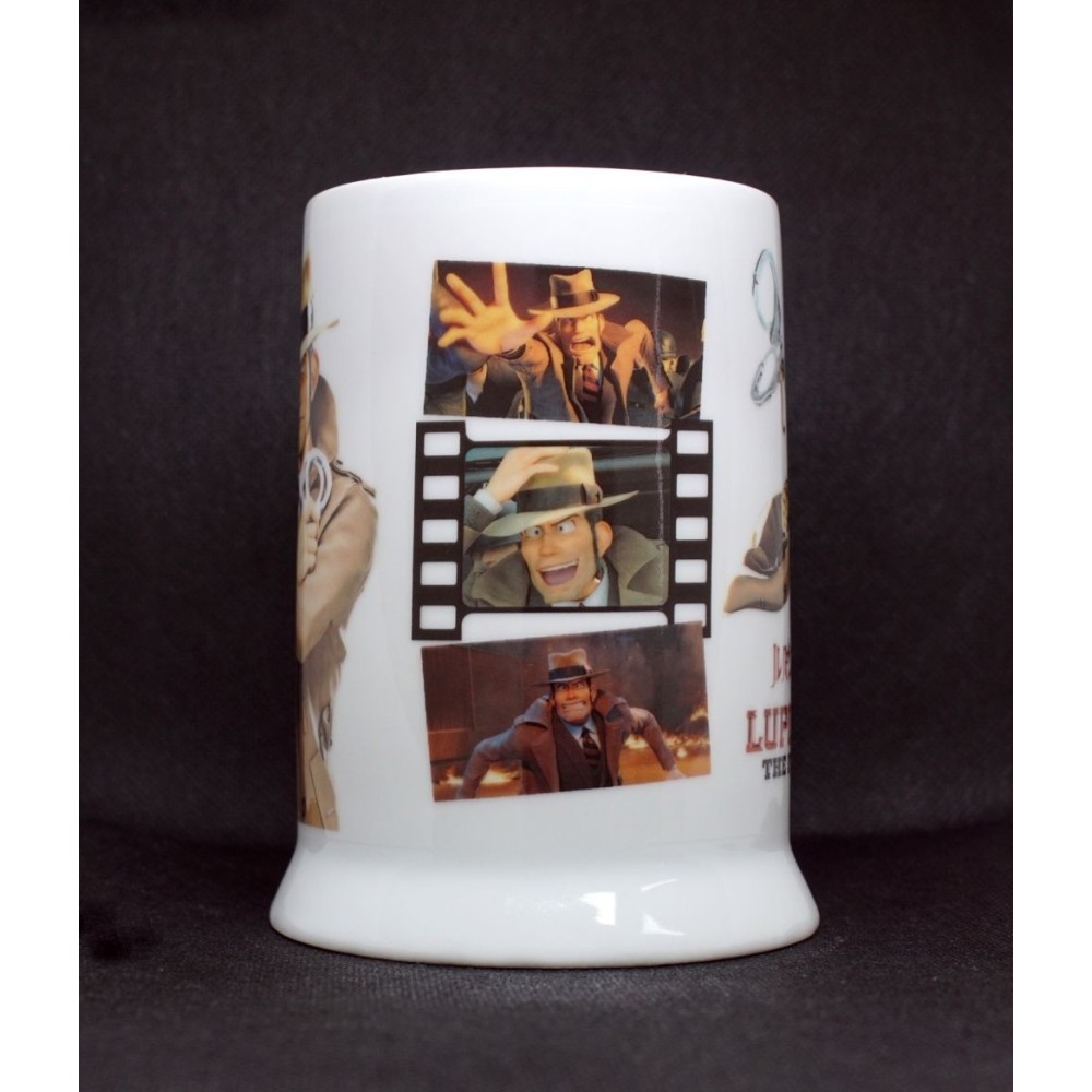 MINE LUPIN III THE FIRST 3D MOVIE INSPECTOR ZENIGATA CERAMIC TANKARD