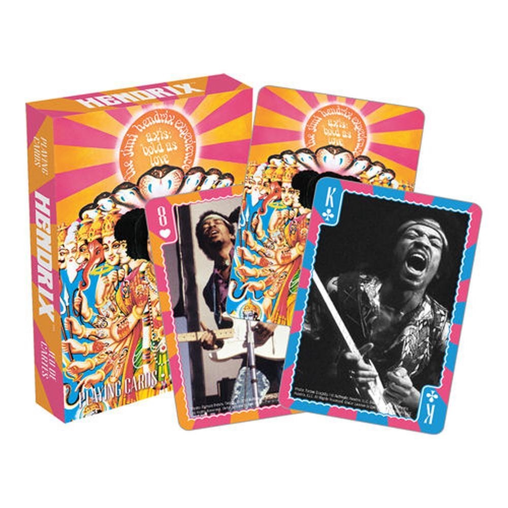 JIMI HENDRIX ABAL PLAYING CARDS MAZZO CARTE DA GIOCO AQUARIUS ENT