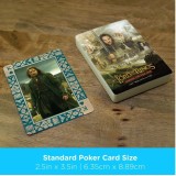 AQUARIUS ENT LORD OF THE RINGS HEROES AND VILLAINS POKER PLAYING CARDS