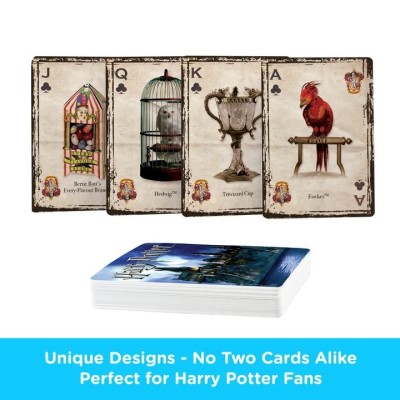 HARRY POTTER POKER PLAYING CARDS MAZZO CARTE DA GIOCO AQUARIUS ENT