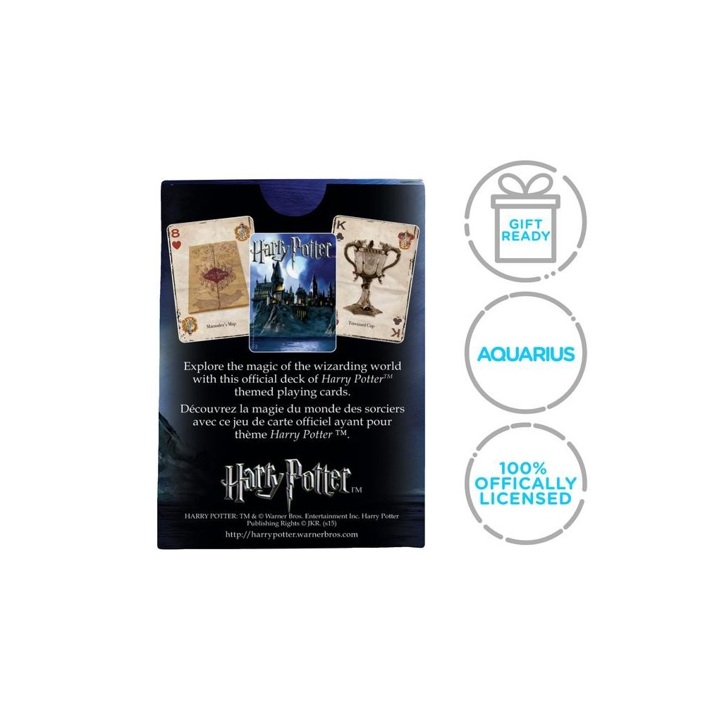 HARRY POTTER POKER PLAYING CARDS MAZZO CARTE DA GIOCO AQUARIUS ENT