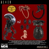 MDS XENOMORPH ALIEN DELUXE ACTION FIGURE MEZCO TOYS