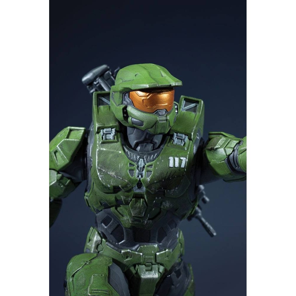 HALO INFINITE MASTER CHIEF AND GRAPPLESHOT STATUA FIGURE DARK HORSE