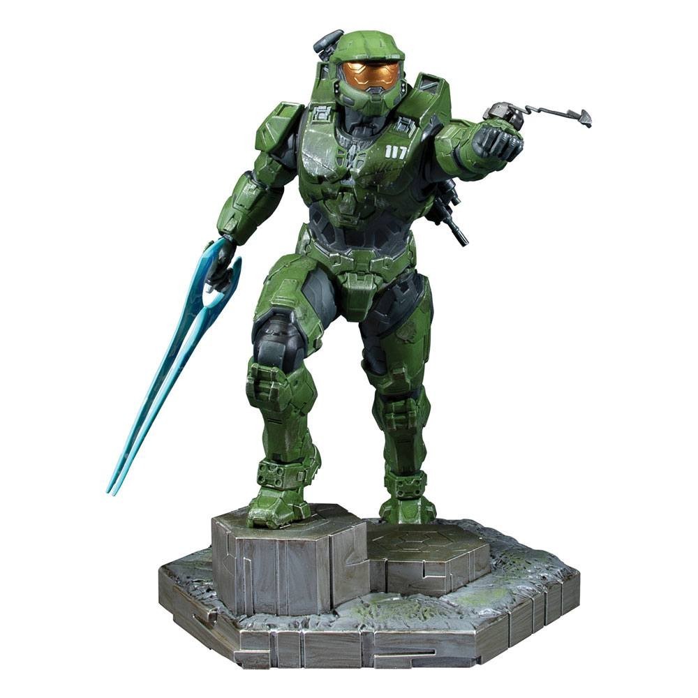 HALO INFINITE MASTER CHIEF AND GRAPPLESHOT STATUA FIGURE DARK HORSE