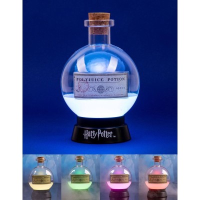 HARRY POTTER POZIONE POLISUCCO LAMPADA LED CAMBIACOLORE 14CM FIZZ CREATIONS