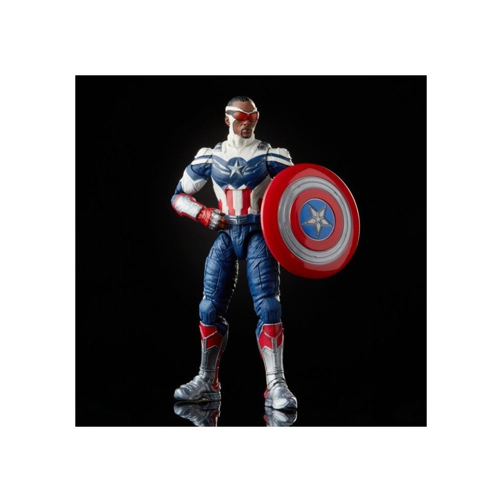 MARVEL LEGENDS THE FALCON AND THE WINTER SOLDIER CAPTAIN AMERICA ACTION FIGURE HASBRO