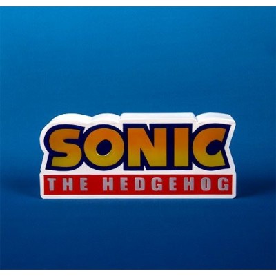 FIZZ CREATIONS SONIC THE HEDGEHOG LOGO LED LAMP 25CM