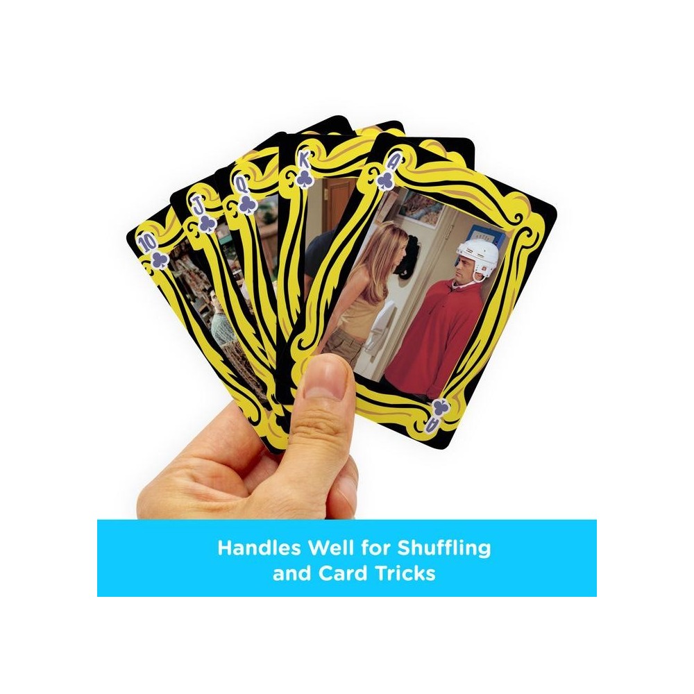 FRIENDS POKER PLAYING CARDS MAZZO CARTE DA GIOCO AQUARIUS ENT