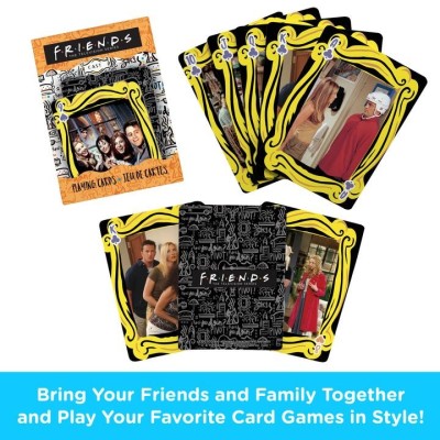 AQUARIUS ENT FRIENDS POKER PLAYING CARDS